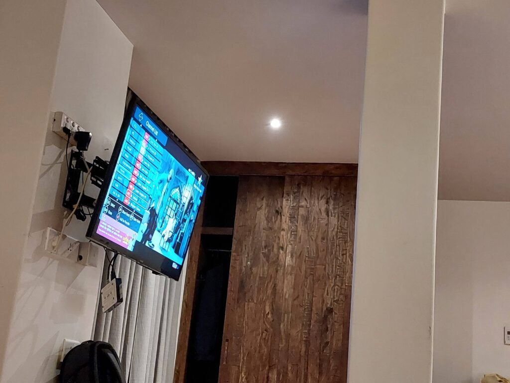 Roadhouse hotel in thamel nepal with cozy furnace