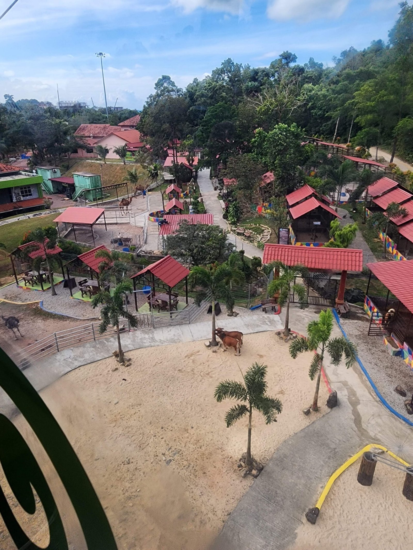Malaysia travel experience guide – aerial shot of Langkawi Sky Bridge
