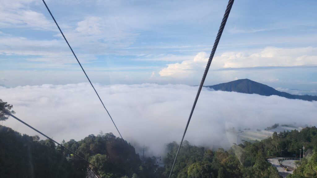 cable car over the cloud genting highland
