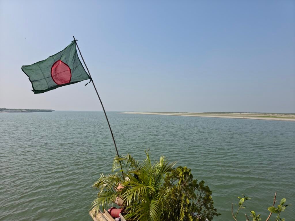Padma River Houseboat Experience bangladesh flag