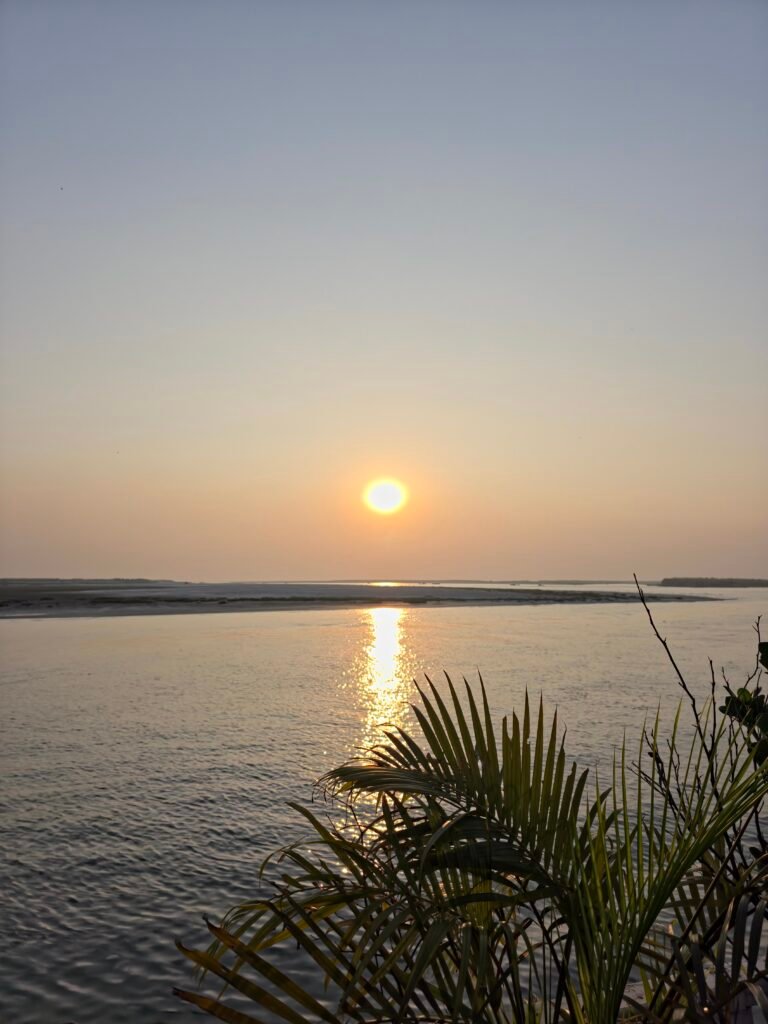 Padma River Houseboat Experience sun setting