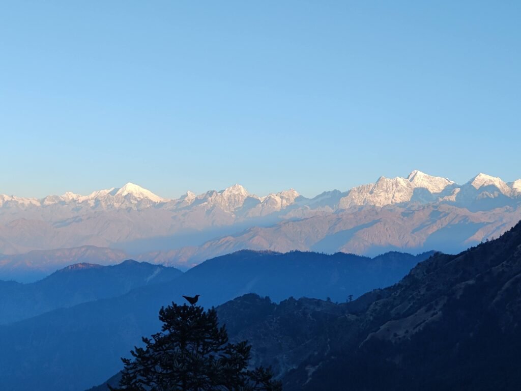 the white mountain aka mount everest from kuri village kalinchowk Nepal Travel Diary: Thamel to Kalinchowk Journey